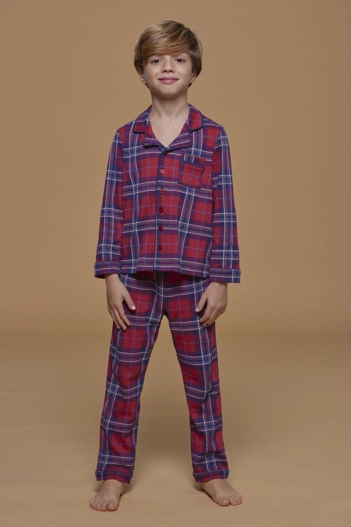 WOODY Set pigiama da donna – S-XL – cotone, a maniche lunghe